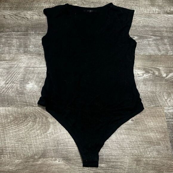 21 Saints Black Bodysuit Size Small - Picture 1 of 8